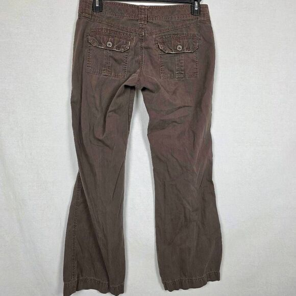 Maurices Vintage Cargo Pants Brown Size 9/10 Cotton - Picture 5 of 8